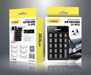 Tastatura Numerica USB, Negru - Img 3