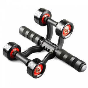 Aparat Fitness Cu 4 Roti Pentru Abdomen Si Spate - Img 2