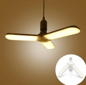 Bec Lampa LED pliabila cu 3 brate mobile ajustabile soclu E27 - Img 4