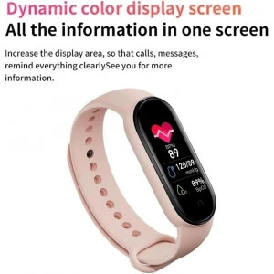 Bratara fitness M7 Smart Band, bluetooth, senzori monitorizare, vibratii - Img 2