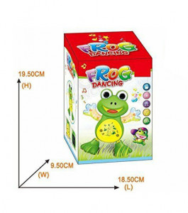 Broasca dansatoare cu muzica si lumini intermitente 3D - Img 2