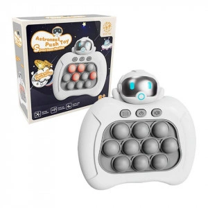 Consola Pop IT electrica Astronaut, cu lumini si sunet, 12x12cm