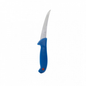 Cutit macelarie profesional pentru dezosat, transat, maner anti alunecare, 26cm - Img 1