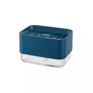 Dozator/suport 2 in 1 pentru detergent lichid cu burete inclus - Img 5