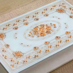 Fata de masa imprimata Gold, 58x98cm, PVC - Img 4