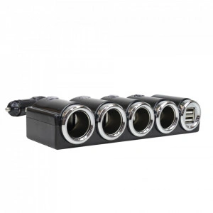 INCARCATOR AUTO PNI LIGHTER 04 CU 4 IESIRI BRICHETA 12V/24V SI 2 IESIRI USB (1A), INDICATOR LED - Img 4
