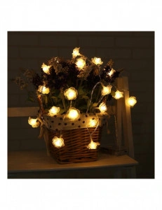 Instalatie incarcare solara, 5m, 50 LED Rose