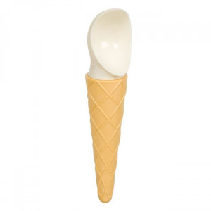 Lingura pentru inghetata, Cornulet, 19cm - Img 3