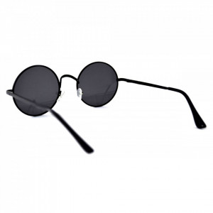 Ochelari de soare rotunzi Unisex, cu filtru de protectie UV 400, cu toc inclus, AP8888 - Img 3