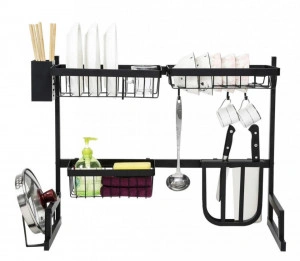 Organizator pentru uscat vasele, negu, 85x32x52 cm - Img 3