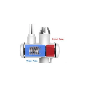 Robinet Electric Pentru Incalzit Apa , 3000W, Furtun + Para, Afisaj Temperatura LCD, Putere 3KW - Img 3