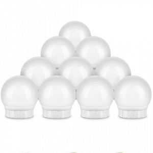 Set 10 Becuri LED pentru Oglinda de Machiaj cu 3 Moduri de Iluminare, DIY, 4W, 2m, USB, Alb - Img 6