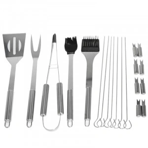 Set Accesorii Gratar Cu 20 De Piese, portofel - Img 4