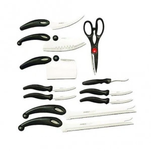 Set de 13 Cutite pentru bucatarie Miracle Blade, otel inoxidabil, manere nituite - Img 3