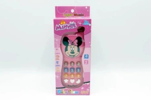 Telefon de jucarie cu muzica si lumini, Mickey si Minnie - Img 4