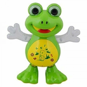Broasca dansatoare cu muzica si lumini intermitente 3D - Img 3