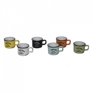 Cana ceramica, alb/ivory, Bistro Cafe Espresso, 120 ml