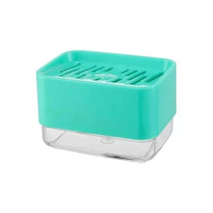 Dozator/suport 2 in 1 pentru detergent lichid cu burete inclus - Img 6