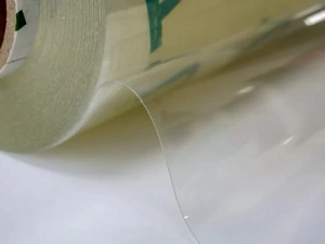 Fata de masa transparenta, 180x100 cm, grosime 0,6 mm, aspect ca de sticla - Img 3