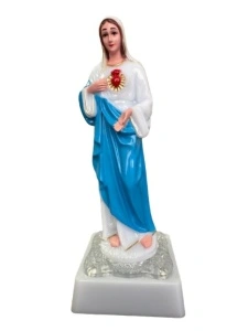 Figurina a Mariei, cu led, necesita baterii, 20cm
