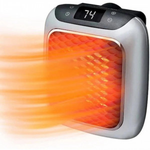 Incalzitor ventilator cu termostat, 800W, gri/negru - Img 5