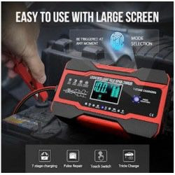Incarcator redresor digital complet automat pentru masina - Img 3