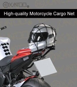 Plasă Elastică de Bagaje pentru Motocicletă 40x40 cm cu Cârlige de Fixare - Img 4