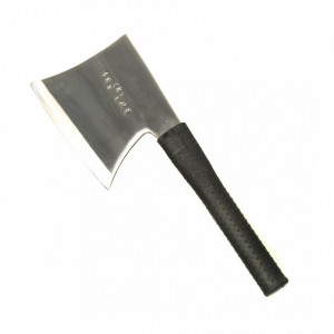 Satâr macelarie otel carbon pentru spart oase, maner cauciucat, 40 cm, 1000 gr - Img 1