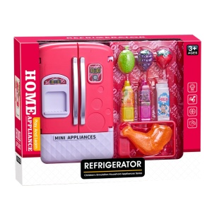 Set frigider si accesorii, cu distribuitor de gheata - Img 1