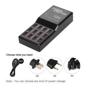 Statie de incarcare USB cu 12 porturi 60W 5V/12A - Img 3