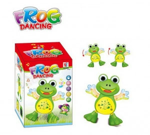 Broasca dansatoare cu muzica si lumini intermitente 3D