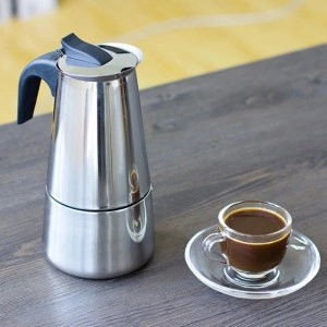 Cafetiera expresso pentru aragaz, 9 cesti, 800 ml