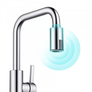 Cap robinet Smart cu senzor de miscare, cromat - Img 2