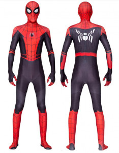 Costum carnaval cu mască – model roșu/negru, adult