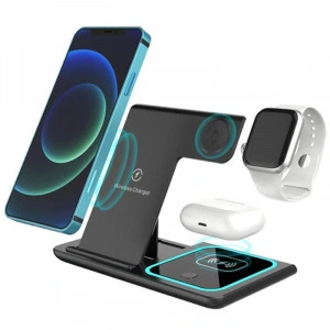 Incarcator wireless 3 in 1