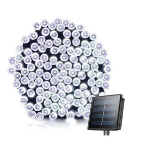 Instalatie 100 leduri, 10 metri, Incarcare solara si Senzor de lumina - Img 8