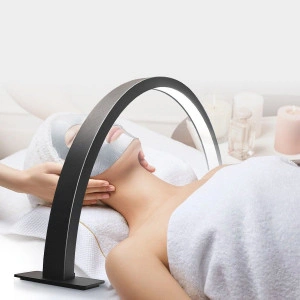 Lampa Moon Light Nails Profesionala, 30W, 3000k-6000k, pentru manichiura, tratamente faciale, masaj, extensii gene, 294 Leduri, 1600 Lumeni, PMU - Img 6