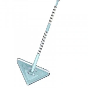 Mop din microfibra cu racleta, rotire 360°, 110cm, rezerva inclusa - Img 2