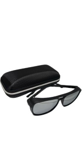Ochelari de soare, Unisex, filtru de protectie UV 400, cu toc inclus, P9055C4 - Img 7