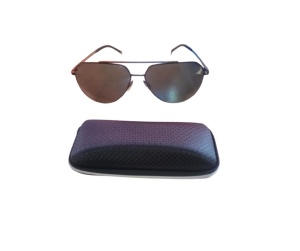 Ochelari de soare, Unisex, filtru de protectie UV 400, cu toc inclus, 64199J08 - Img 2
