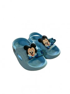 Papuci tip sanda copii din spuma, anti-alunecare, Spiderman/Mickey/Minnie - Img 2