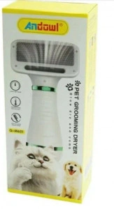 Perie Cu Uscator De Par Pentru Animale , 2 Viteze , Protectie Anti-Incingere - Img 2