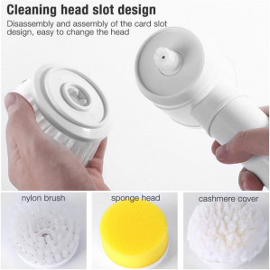 Perie de curatare Magic Brush 5 in 1, cu diferite capete de curatare - Img 6