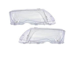 Set 2 sticle faruri pentru BMW Seria 3 E46 Facelift (2002 - 2005)