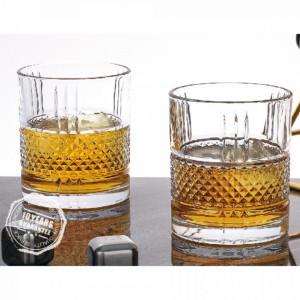 Set 6 pahare pentru bautura, 8.1x9.4x7.9 cm - Img 1