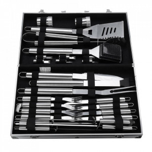 Set ustensile gratar 26 piese, servieta - Img 2