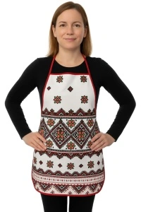 Sort bucatarie motiv traditional, din bumbac