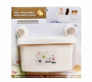 Suport accesorii pentru baie cu ventuze