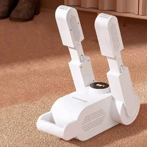 Uscator electric pentru incaltaminte cu functie de dezinfectare UV, suport reglabil si temporizator, design pliabil - Img 2