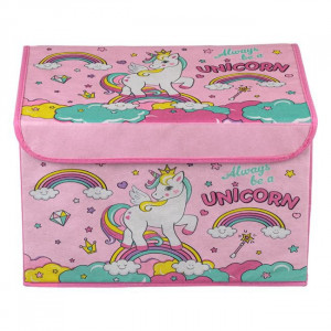 Cutie depozitare cu capac model Unicorn 40x30x25 cm - Img 1